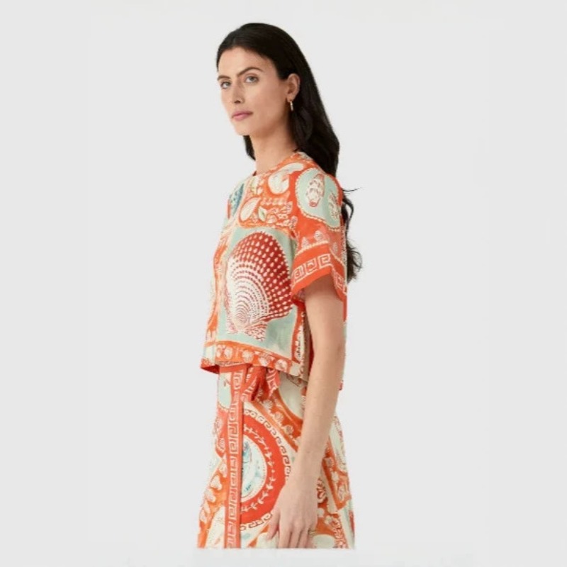 طقم تنورة نسائي جديد وفريد من  - مراجعة Midi Skirt Floral وسعره