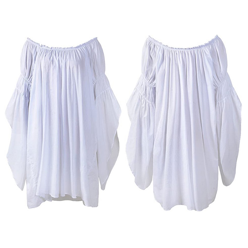 بلوزة عتيقة الطراز من عصر النه - مراجعة Blouse Off Shoulder وسعره