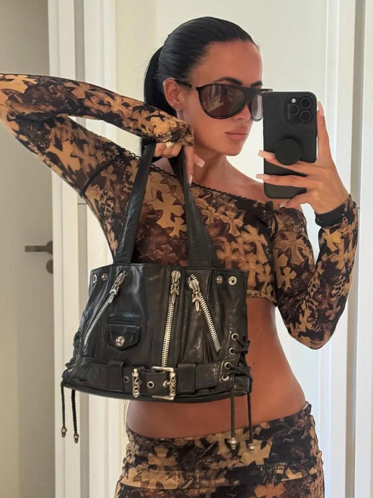 أهاغاغا ملابس نسائية مطبوعة لل - مراجعة Crop Top Crochet وسعره