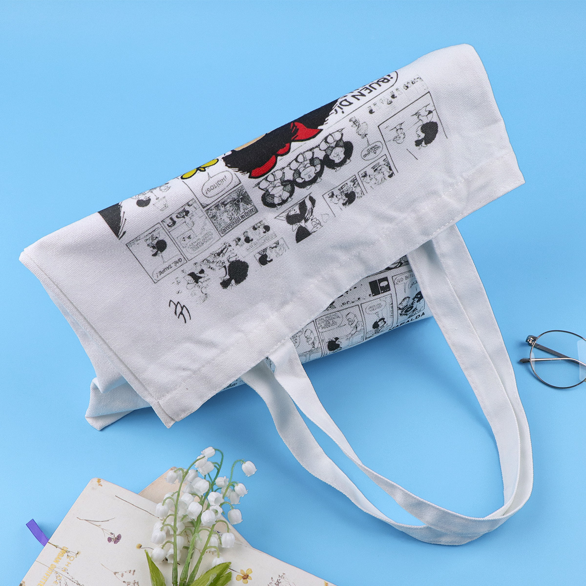 حقيبة قماشية أنيقة للنساء بتصم - مراجعة Tote Bag Beach وسعره