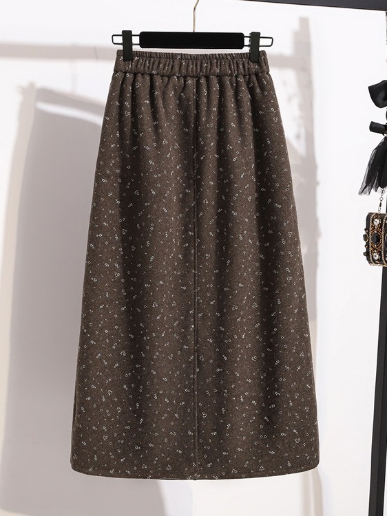 تنورة ميدي فضفاضة بطبعة زهور ل - مراجعة Midi Skirt Floral وسعره