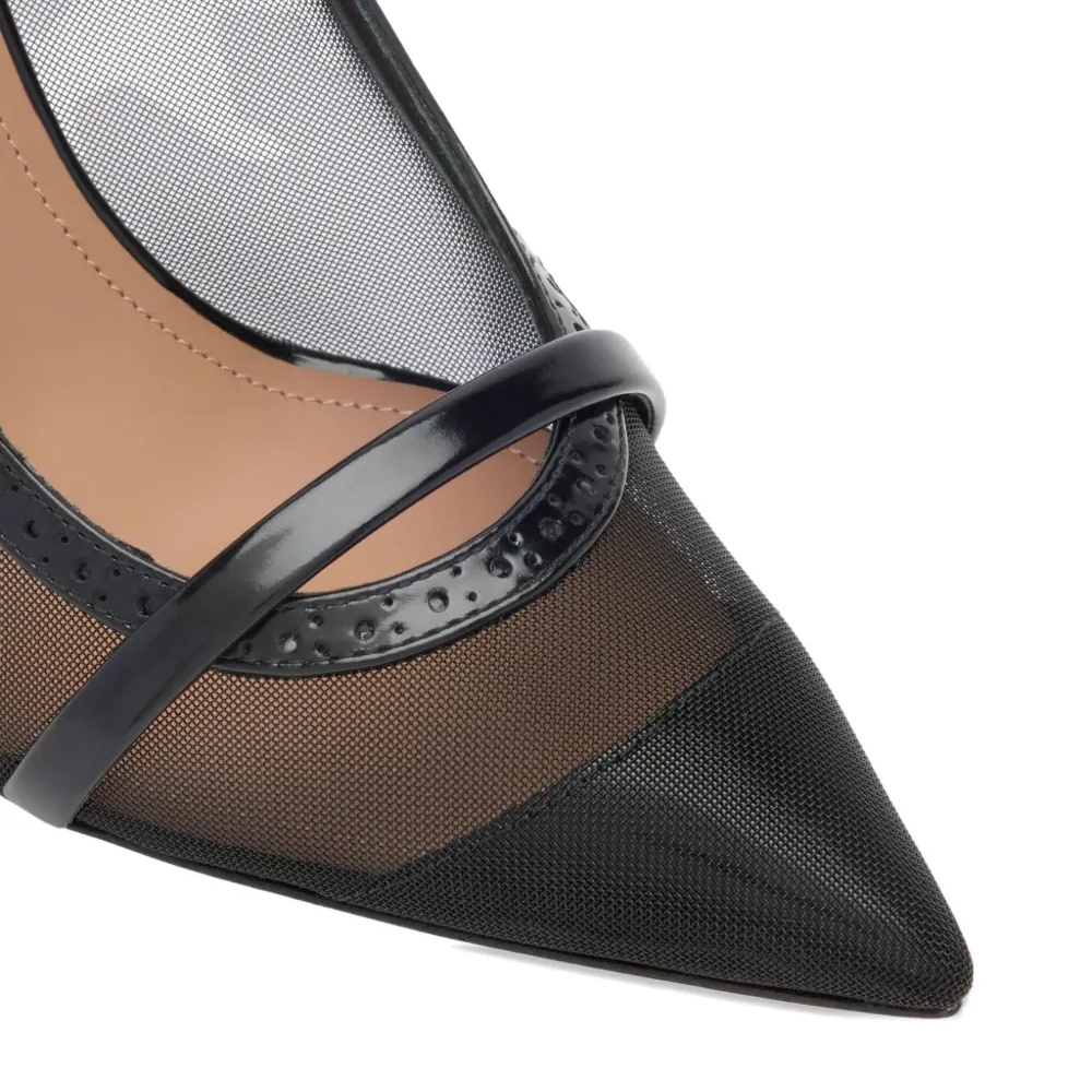 صنادل بكعب شبكي هوائي قابلة لل - مراجعة Sandal Strappy Heeled وسعره