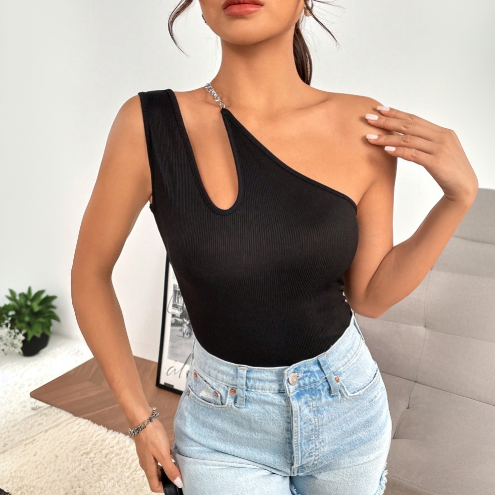 بلوزة نسائية مثيرة بدون أكمام  - مراجعة Blouse Off Shoulder وسعره