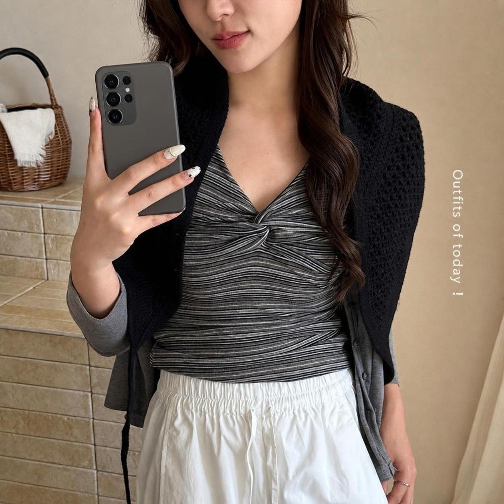 وشاح مثلث الشكل محبوك بملمس نا - مراجعة Headband Summer Knit وسعره