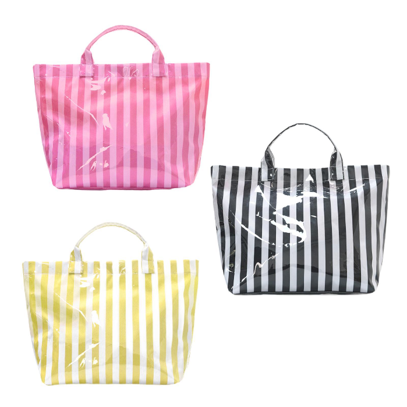 حقيبة يد كبيرة مخططة ومقاومة ل - مراجعة Tote Bag Beach وسعره